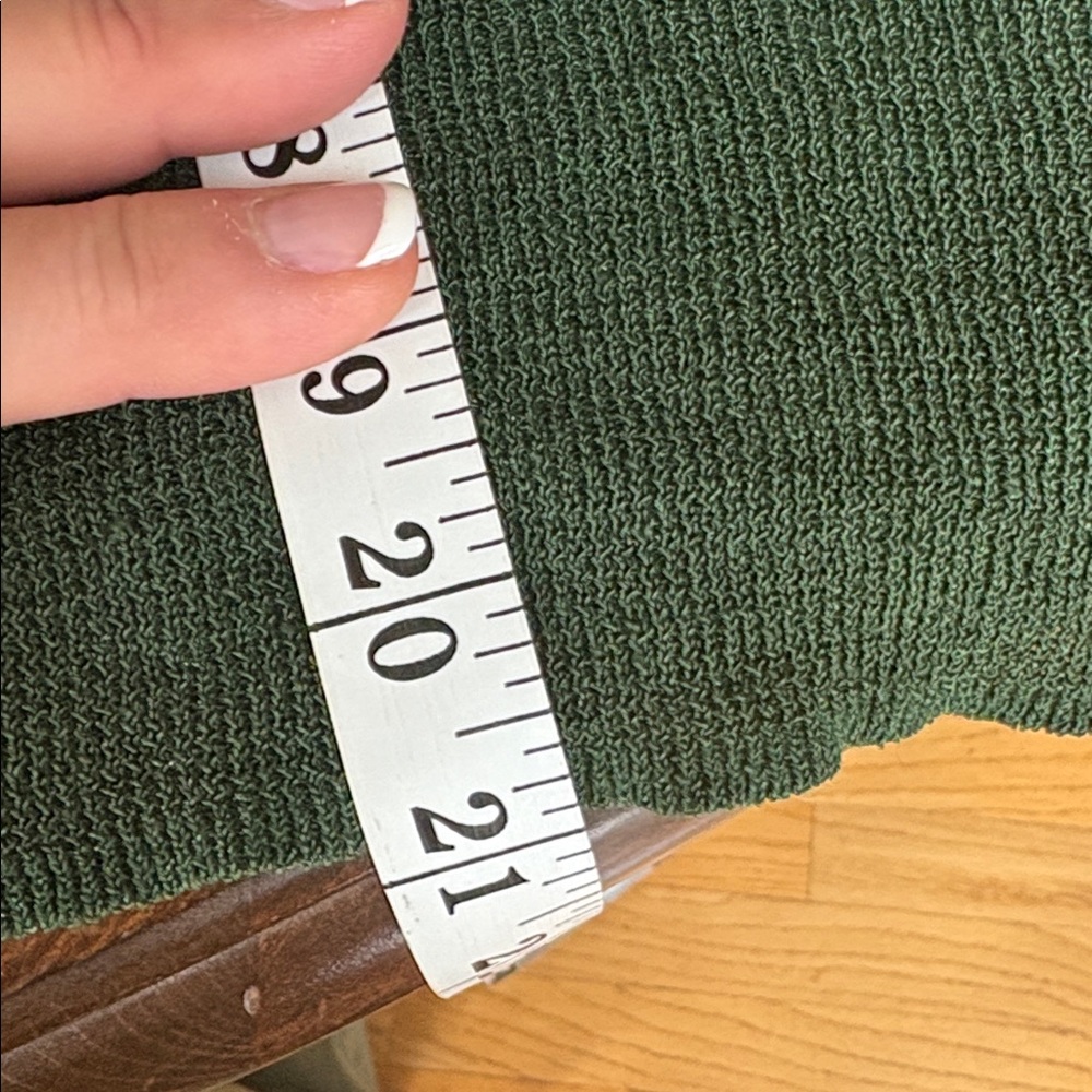 Eileen Fisher Deep Green Long Sleeve Top, Sz L - Picture 6 of 6